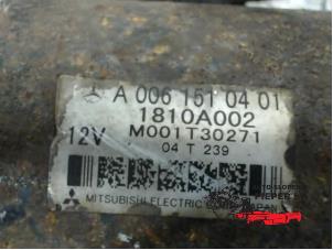 Startmotor van een Mitsubishi Colt (Z2/Z3) 1.5 DI-D 12V HP 2005