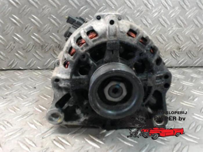 Dynamo van een Peugeot 206 (2A/C/H/J/S) 1.4 XR,XS,XT,Gentry 1999