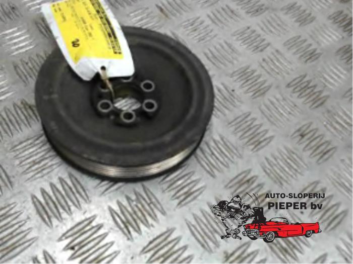 Gebruikte Poelie Krukas Fiat Stilo (192A/B) 2.4 20V Abarth Prijs € 26,25 Margeregeling aangeboden door Autosloperij Pieper BV