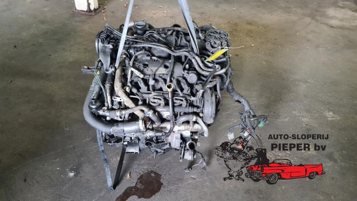 Gebruikte Motor Peugeot 607 (9D/U) 2.7 HDi V6 24V Prijs € 1.575,00 Margeregeling aangeboden door Autosloperij Pieper BV