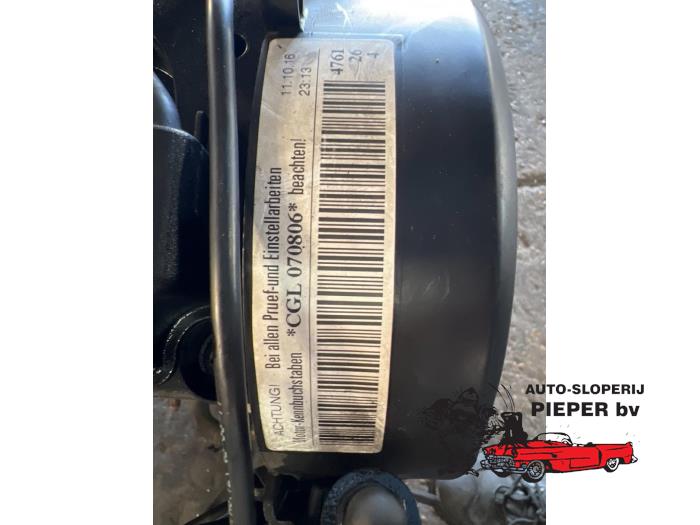 Motor van een Audi A6 (C7) 2.0 TDI 16V 2011