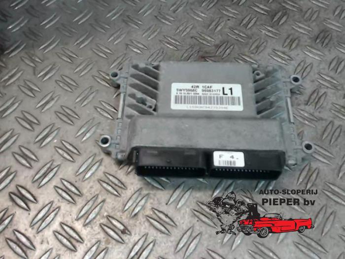 Gebruikte Computer Motormanagement Chevrolet Aveo (250) 1.2 16V Prijs € 78,75 Margeregeling aangeboden door Autosloperij Pieper BV
