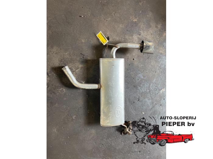 Uitlaat Einddemper van een Seat Altea (5P1) 1.6 2006