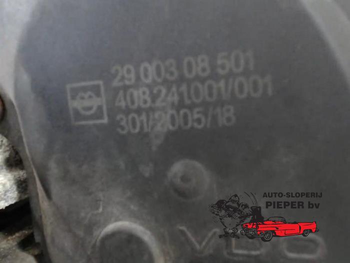 Wervelklep van een Audi A3 Sportback (8PA) 2.0 FSI 16V 2006