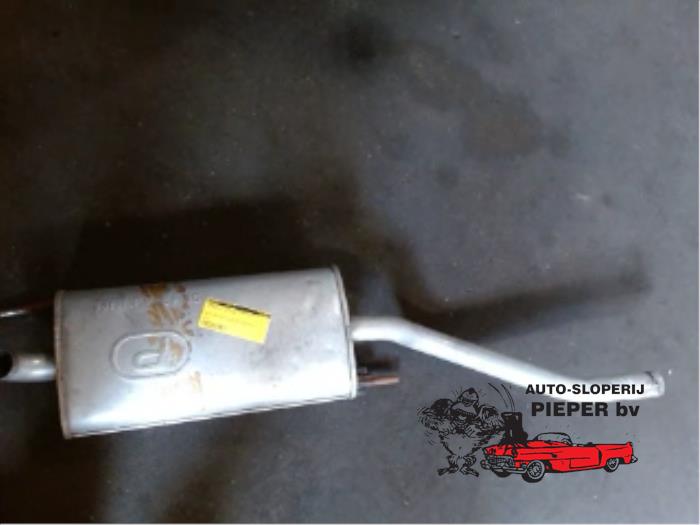 Gebruikte Uitlaat Einddemper Volkswagen Caddy II (9K9A) 1.4 Prijs € 47,25 Margeregeling aangeboden door Autosloperij Pieper BV