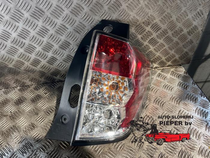 Achteruitrijlicht Voor Subaru Voor Forester 2008 2009 2010 2011 2012 2013 2014 2015 2016 2017 Een Paar Auto Achterbumper Remlichten Rijden Staart Stop Lamp Zwart & Rode Lens(Red with light