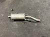 Uitlaat Einddemper van een Nissan Micra (K12), 2003 / 2010 1.2 16V, Hatchback, Benzine, 1.240cc, 59kW (80pk), FWD, CR12DE, 2003-01 / 2010-06, K12BB02; K12FF02; K12FF03 2003