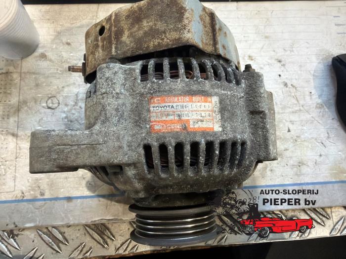 Gebruikte Dynamo Toyota Starlet (EP8/NP8) 1.3 Friend,XLi 12V Prijs € 73,50 Margeregeling aangeboden door Autosloperij Pieper BV