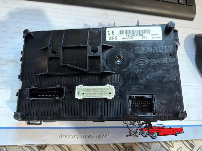 Gebruikte Bodycontrol Module Renault Clio II (BB/CB) 1.2 16V Prijs € 78,75 Margeregeling aangeboden door Autosloperij Pieper BV