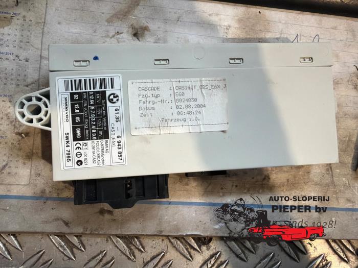 Gebruikte Bodycontrol Module BMW 5 serie (E60) 520i 24V Prijs € 78,75 Margeregeling aangeboden door Autosloperij Pieper BV