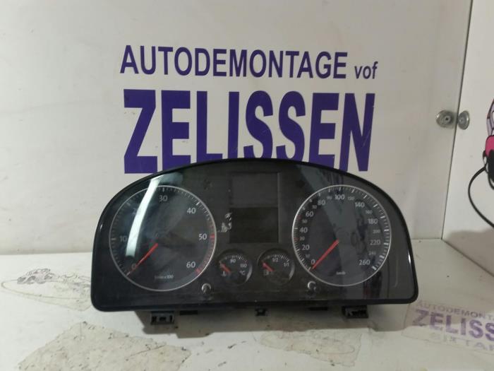 Cockpit van een Volkswagen Caddy 2007