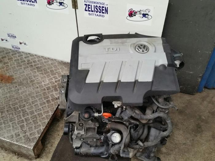 Gebruikte Motor Volkswagen Golf VI (5K1) 2.0 TDI 16V Prijs € 1.950,00 Margeregeling aangeboden door Zelissen V.O.F. autodemontage