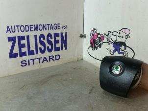 Gebruikte Airbag links (Stuur) Skoda Octavia (1Z3) 1.9 TDI Prijs € 57,75 Margeregeling aangeboden door Zelissen V.O.F. autodemontage