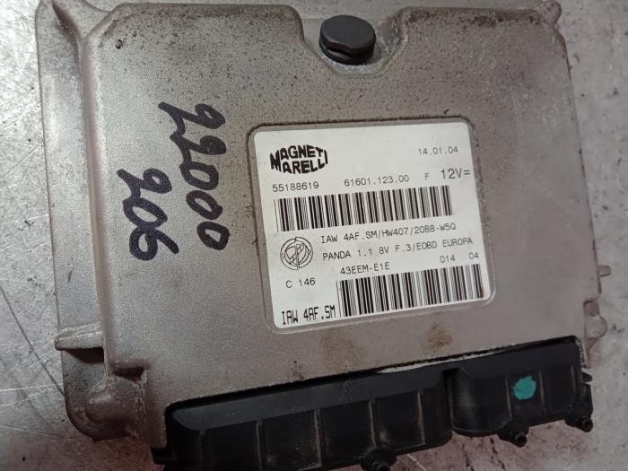 Gebruikte Computer Motormanagement Fiat Panda (169) 1.1 Fire Prijs € 173,25 Margeregeling aangeboden door Zelissen V.O.F. autodemontage