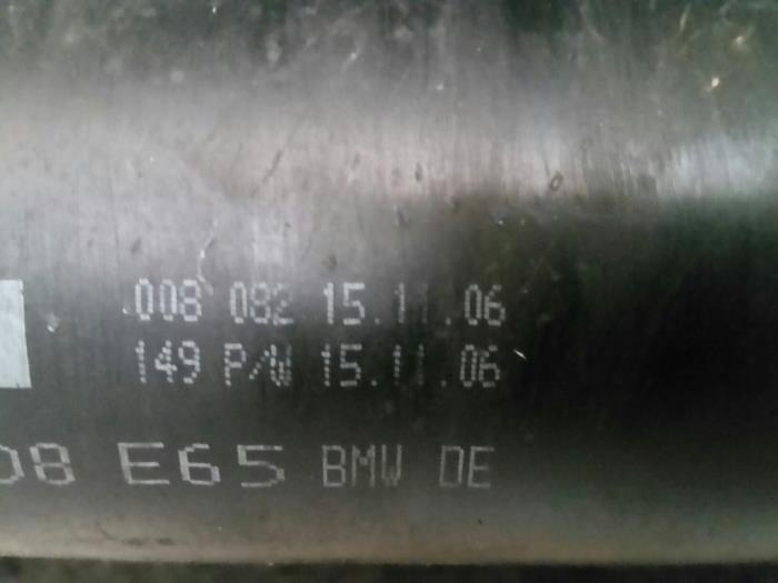 Tussenas van een BMW 7 serie (E65/E66/E67) 730d,Ld 3.0 24V 2006