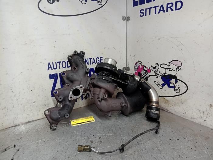 Katalysator van een Opel Corsa D 1.7 CDTi 16V Ecotec 2007