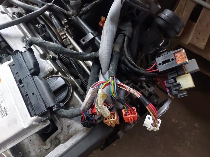 Motor van een Audi A4 2001