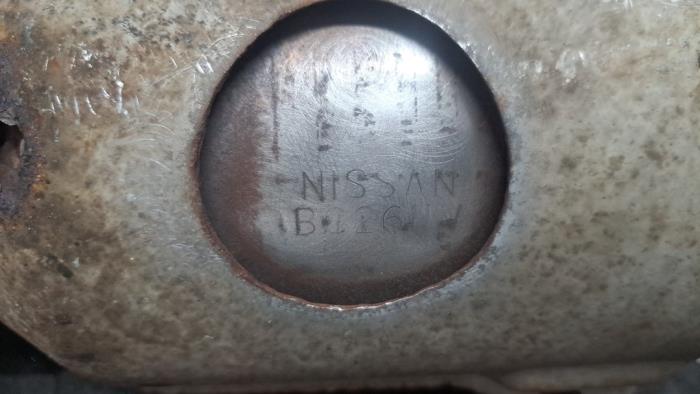 Katalysator van een Nissan Note (E11) 1.6 16V 2006