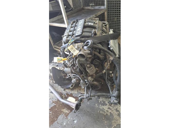 Motor van een Chevrolet Spark (M300) 1.2 16V 2010