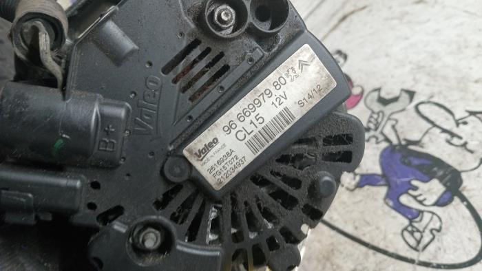 Dynamo van een Peugeot 508 SW (8E/8U) 1.6 THP 16V 2012