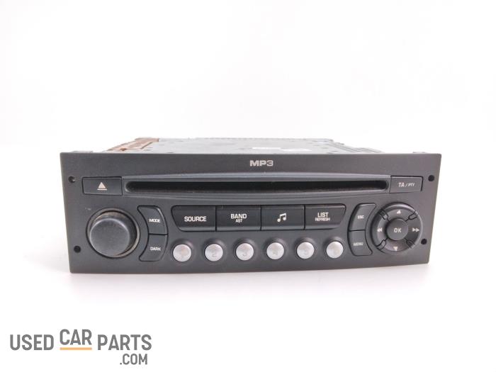 Radio CD Speler - Peugeot 207 - O63925