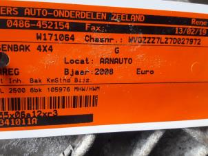 Gebruikte Tussenbak 4x4 Volkswagen Touareg (7LA/7L6) 2.5 TDI R5 Prijs op aanvraag aangeboden door Bongers Auto-Onderdelen Zeeland