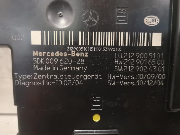 Gebruikte Computer Body Control Mercedes E-Klasse Prijs op aanvraag aangeboden door Bongers Auto-Onderdelen Zeeland