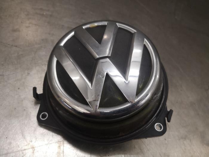 Achterklep Handgreep van een Volkswagen Polo V (6R) 1.2 TSI 2013