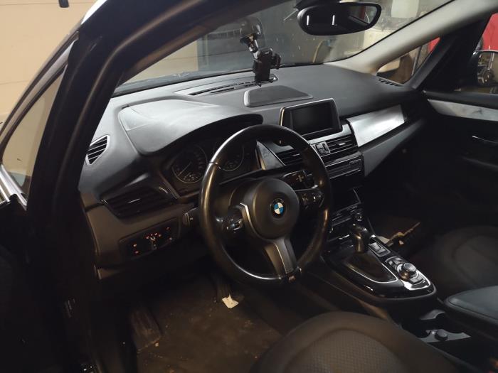 Airbag Set+Module van een BMW 2 serie Active Tourer (F45) 216d 1.5 TwinPower Turbo 12V 2015