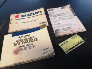 Gebruikte Instructie Boekje Suzuki Vitara Prijs op aanvraag aangeboden door Bongers Auto-Onderdelen Zeeland