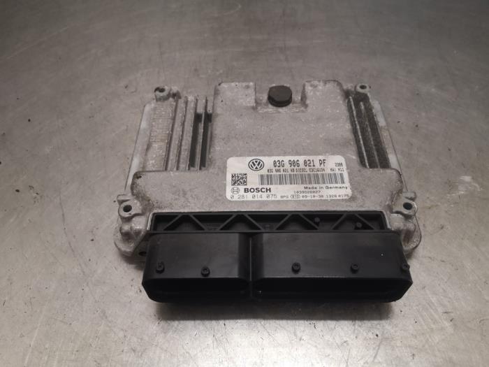 Gebruikte Computer Motormanagement Volkswagen Caddy III (2KA,2KH,2CA,2CH) 1.9 TDI Prijs op aanvraag aangeboden door Bongers Auto-Onderdelen Zeeland
