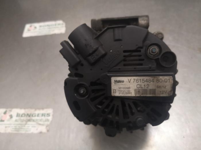 Dynamo van een Citroën DS3 (SA) 1.4 16V VTi 2012