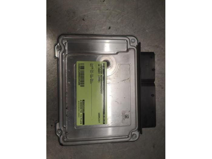 Gebruikte Computer Motormanagement Volkswagen Caddy III (2KA,2KH,2CA,2CH) 1.9 TDI Prijs op aanvraag aangeboden door Bongers Auto-Onderdelen Zeeland