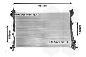 Gebruikte Radiateur Fiat 500L (199) 0.9 TwinAir Turbo 105 Prijs op aanvraag aangeboden door Bongers Auto-Onderdelen Zeeland