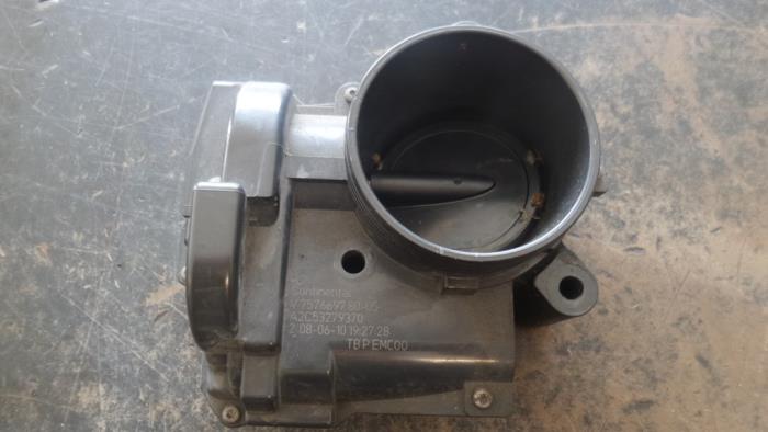 Gebruikte Gasklephuis Peugeot 207/207+ (WA/WC/WM) 1.4 16V VTi Prijs op aanvraag aangeboden door Bongers Auto-Onderdelen Zeeland