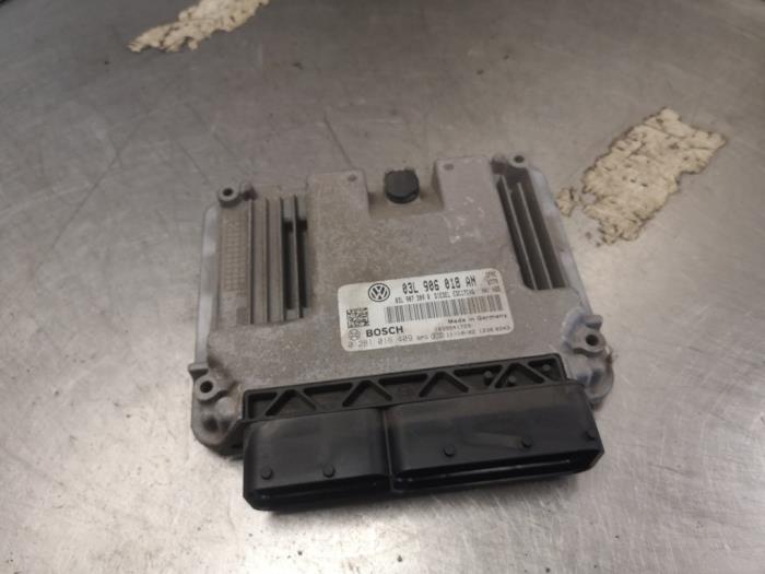 Gebruikte Computer Motormanagement Volkswagen Golf Plus (5M1/1KP) 2.0 TDI 16V Prijs op aanvraag aangeboden door Bongers Auto-Onderdelen Zeeland