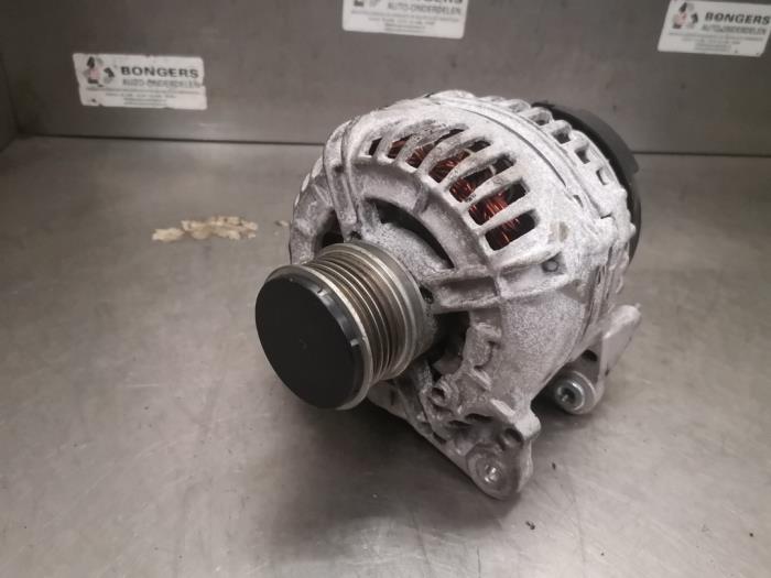 Dynamo Volkswagen Caddy Combi III (2KB,2KJ), 2004 / 2015 2.0 SDI, MPV, Diesel, 1.968cc, 51kW (69pk), FWD, BDJ; BST, 2004-03 / 2010-08, 2KB (Gebruikt)