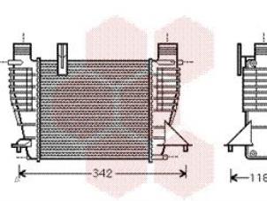 Nieuwe Intercooler Renault Modus Prijs op aanvraag aangeboden door Bongers Auto-Onderdelen Zeeland