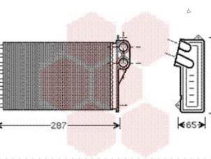 Nieuwe Chaufage Radiateur Citroen C3 Prijs op aanvraag aangeboden door Bongers Auto-Onderdelen Zeeland