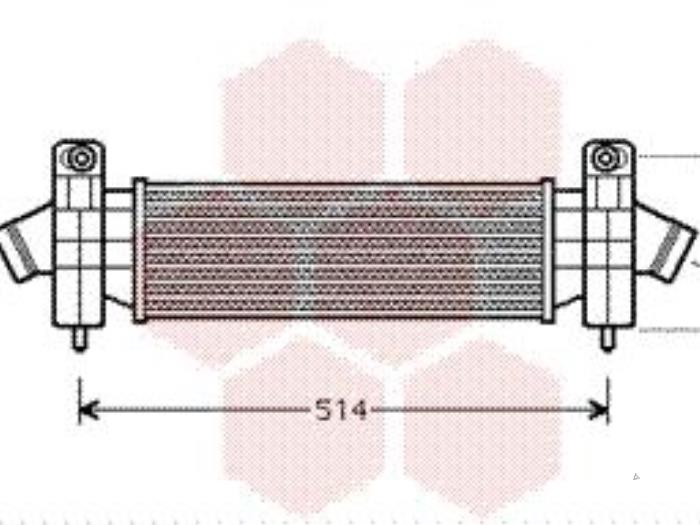 Nieuwe Intercooler Ford Mondeo Prijs op aanvraag aangeboden door Bongers Auto-Onderdelen Zeeland