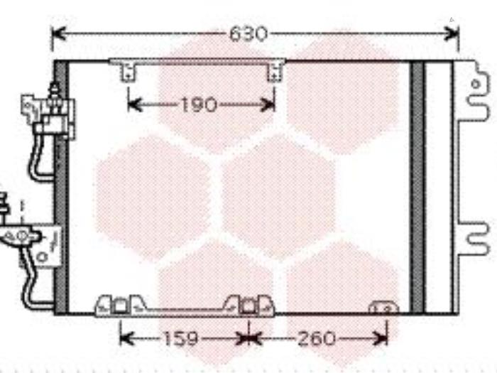Nieuwe Airco Condensor Opel Zafira B Prijs op aanvraag aangeboden door Bongers Auto-Onderdelen Zeeland