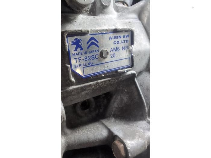 Versnellingsbak van een Peugeot 3008 II (M4/MC/MJ/MR) 2.0 GT BlueHDi 180 16V 2018