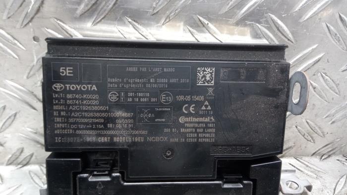 Gebruikte Module Telefoon Toyota Yaris IV (P21/PA1/PH1) 1.5 12V Hybrid Prijs € 131,25 Margeregeling aangeboden door Autodemontagebedrijf van Boxtel