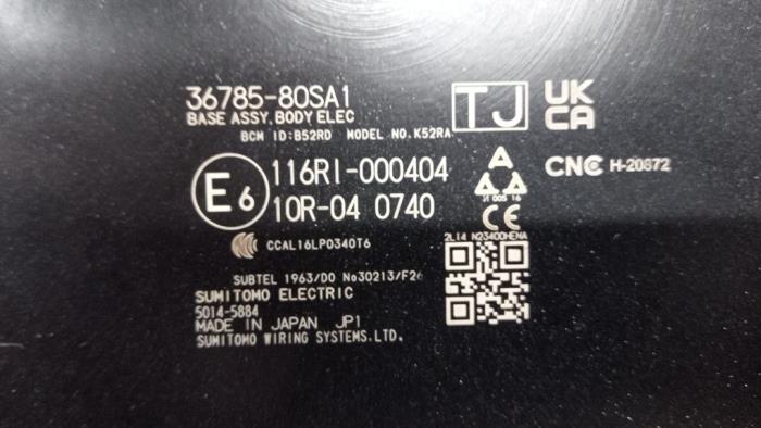 Computer Body Control van een Suzuki Swift (ZC/ZD) 1.2 Dual Jet 16V Smart Hybrid 2023