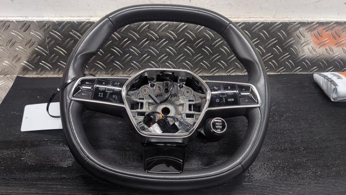 Stuurwiel van een Renault Megane E-Tech (RCB) 60 kWh 2021