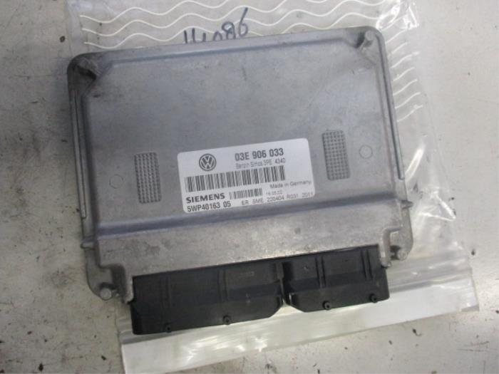 Gebruikte Computer Motormanagement Volkswagen Polo IV (9N1/2/3) 1.2 12V Prijs € 90,00 Margeregeling aangeboden door Autobedrijf Brooks