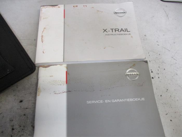 Instructie Boekje van een Nissan X-Trail (T30) 2.2 dCi 16V 4x2 2006