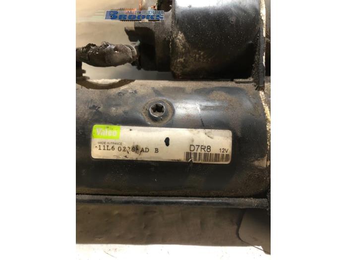 Startmotor van een Citroën Xantia Break (X1/2) 1.9 TD 1997