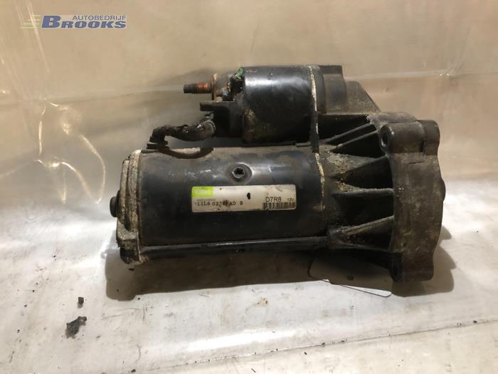 Startmotor van een Citroën Xantia Break (X1/2) 1.9 TD 1997