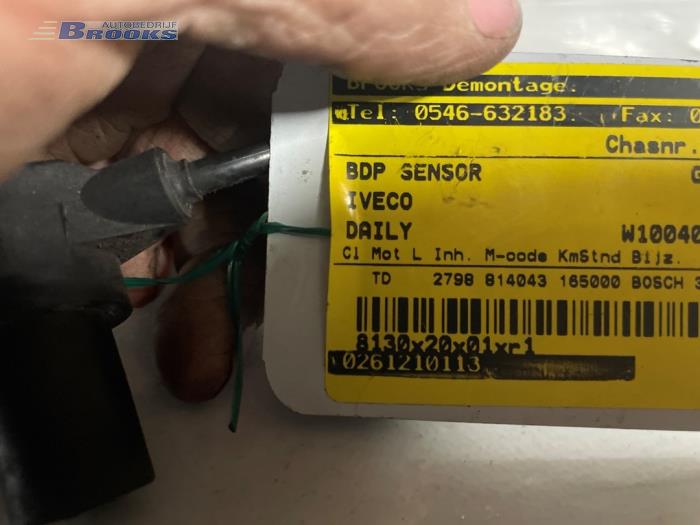 Sensor BDP van een Iveco New Daily III 29L11 2000